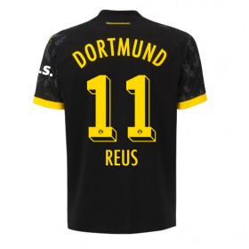 Herren Fußballbekleidung Borussia Dortmund Marco Reus #11 Auswärtstrikot 2023-24 Kurzarm